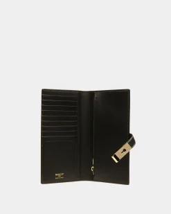 Amy Brieftasche Aus Schwarzem Leder