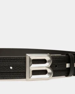 B Bold 35 mm Wendegürtel Aus Stoff Und Leder