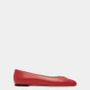 Ballyrina Ballerina Aus Leder In Rot