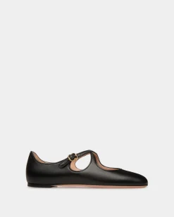 Ballyrina Ballerina Aus Nappaleder In Schwarz