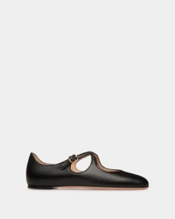 Ballyrina Ballerina Aus Nappaleder In Schwarz