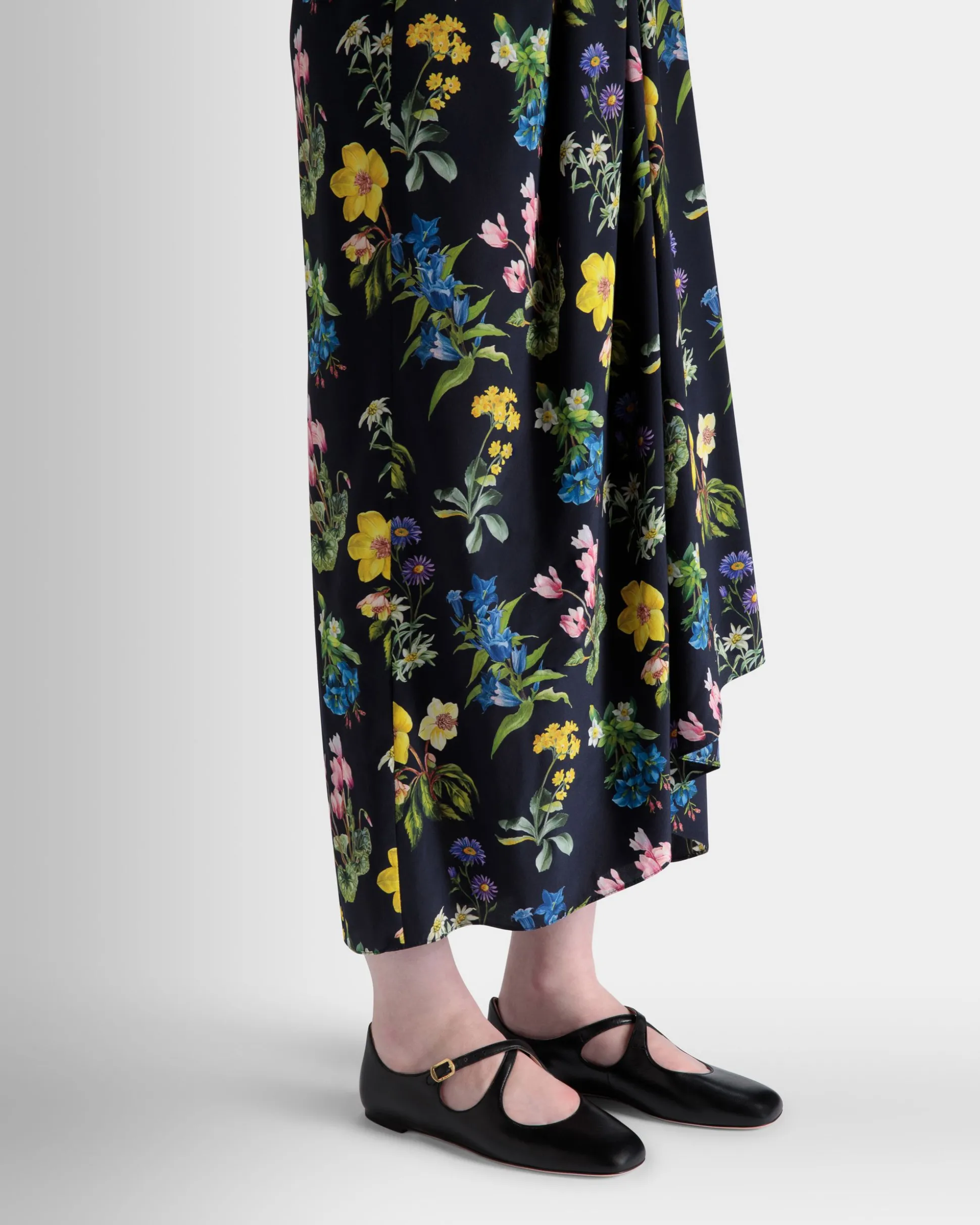 Ballyrina Ballerina Aus Nappaleder In Schwarz