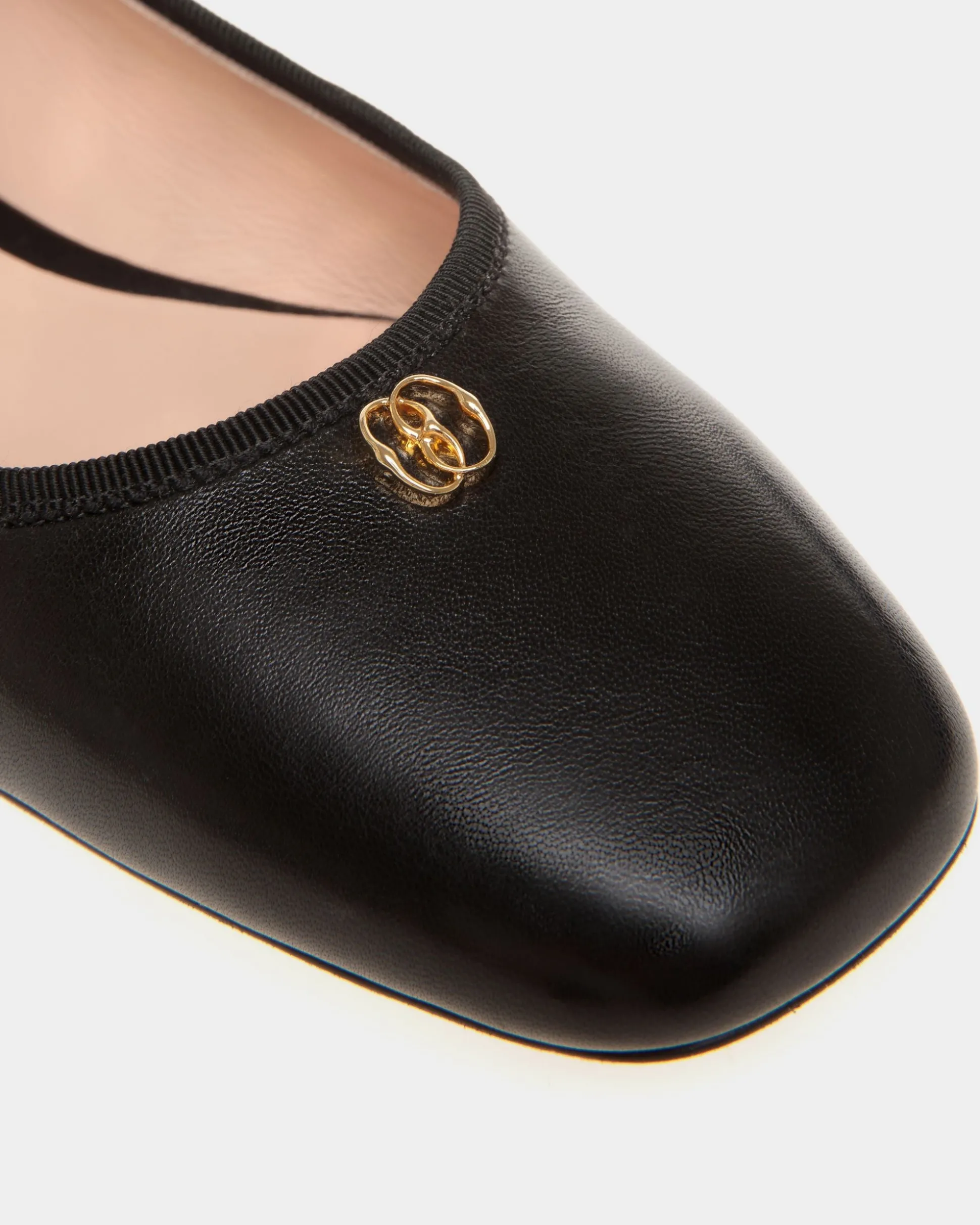 Ballyrina Ballerina Aus Nappaleder In Schwarz