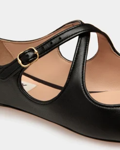 Ballyrina Ballerina Aus Nappaleder In Schwarz
