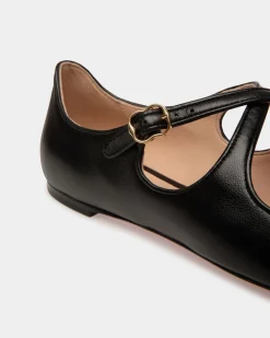Ballyrina Ballerina Aus Nappaleder In Schwarz