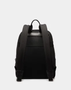 Bar Rucksack Aus Nylon Und Leder In Schwarz