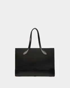 Bar Tragetasche Aus Nylon Und Leder In Schwarz