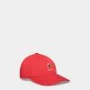 Baseballmütze Aus Baumwolle In Candy Red