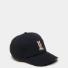 Baseballmütze Aus Baumwolle In Navy Blue Mit Bally-Crest-Label