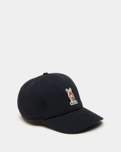 Baseballmütze Aus Baumwolle In Navy Blue Mit Bally-Crest-Label