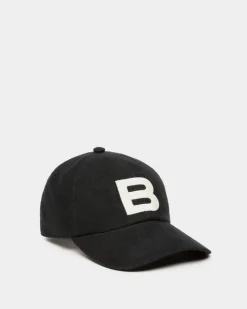 Baseballmütze Aus Baumwolle In Schwarz Mit Logo