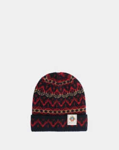 Beanie Aus Mehrfarbiger Wolle