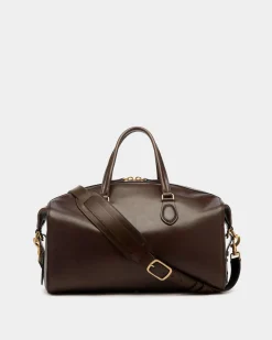 Beckett Reisetasche Aus Ebenholzfarbenem Leder