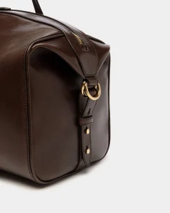 Beckett Reisetasche Aus Ebenholzfarbenem Leder