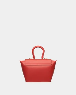 Belle Henkeltasche Aus Leder In Candy Red