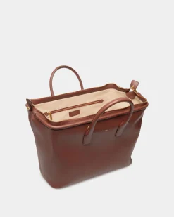 Belle Henkeltasche Aus Leder In Braun