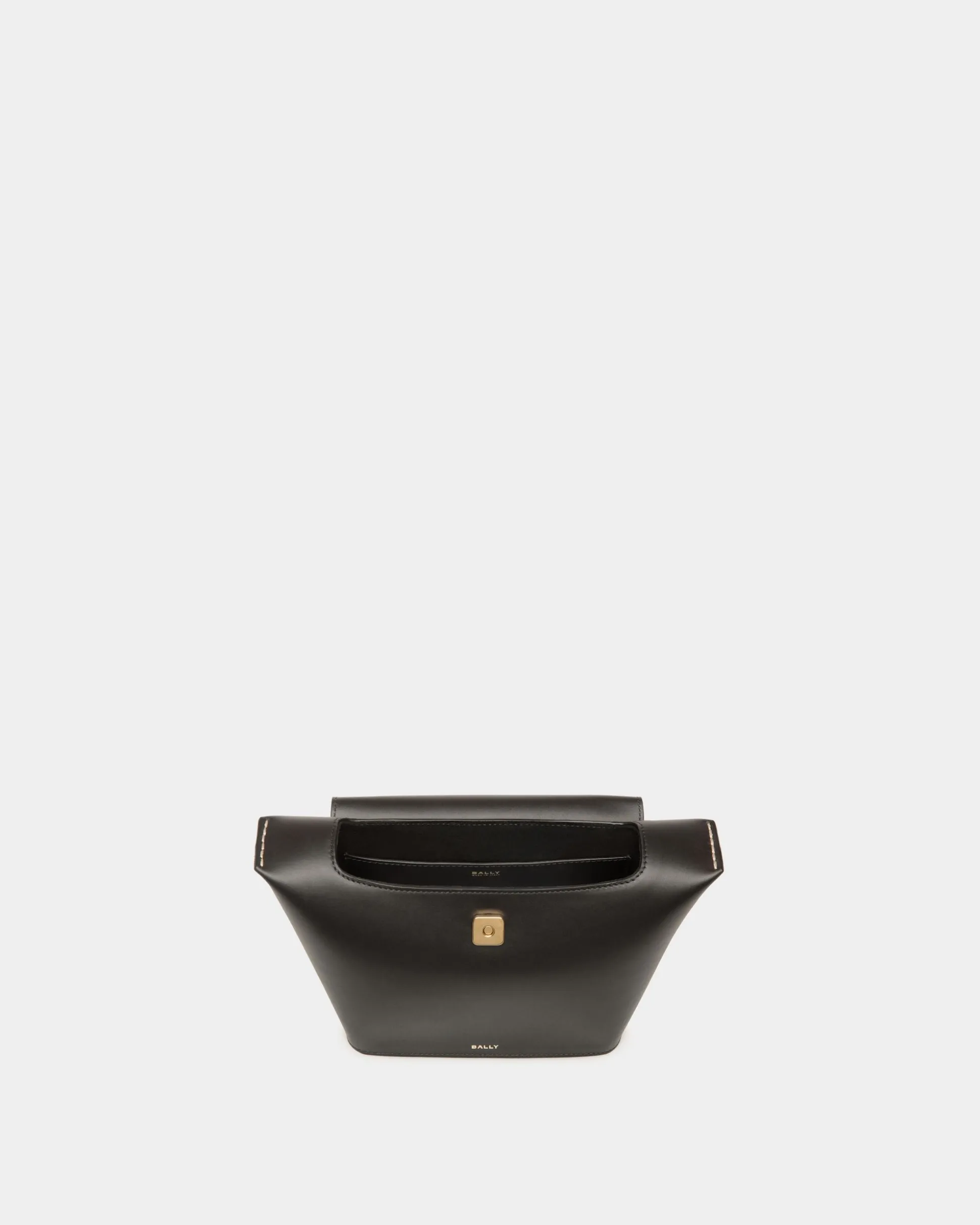 Belle Henkeltasche Aus Leder In Schwarz