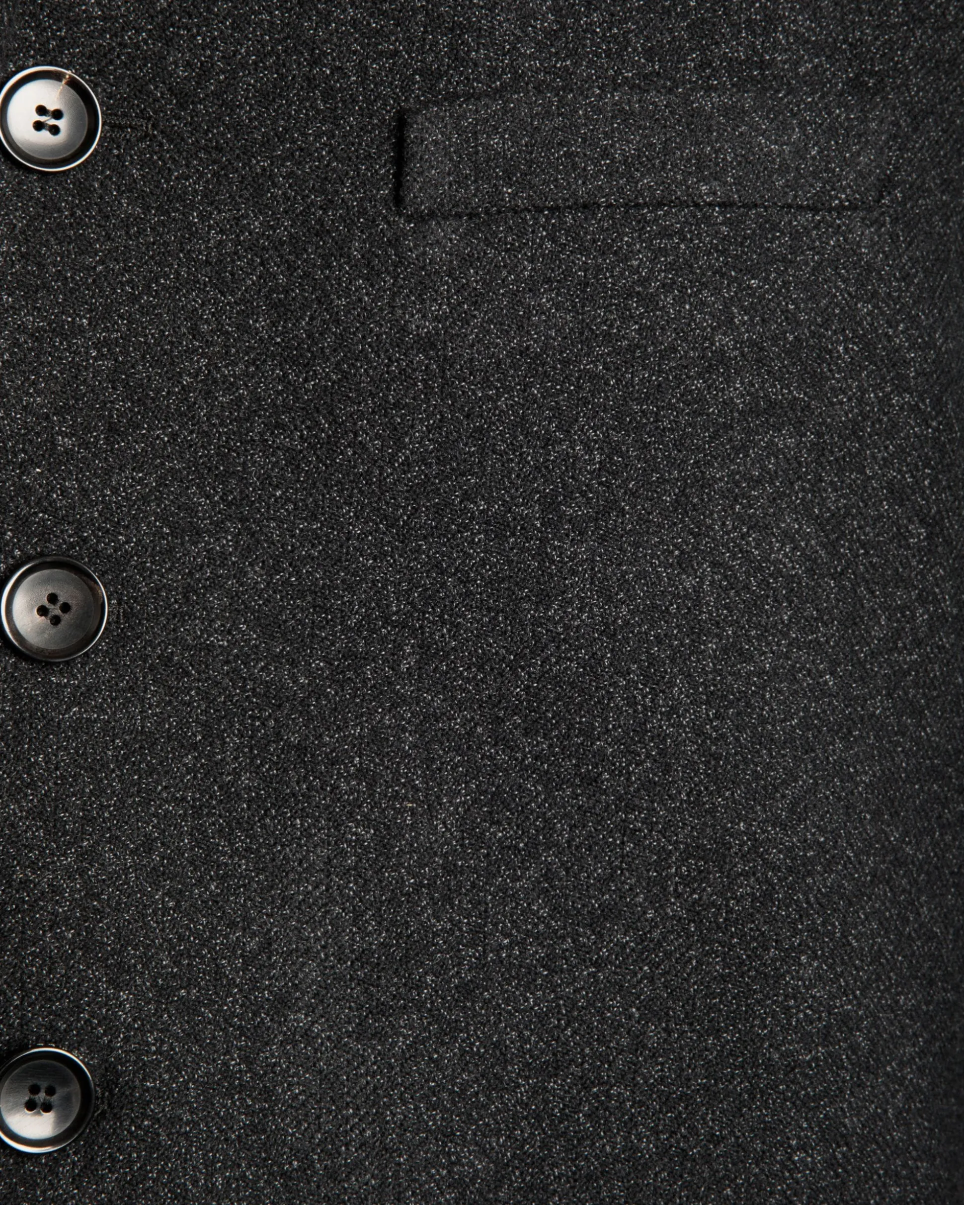 Blazer Aus Wolle In Dunkelgrau