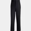 Chino-Hose Aus Einer Wollmischung In Navy Blue Aus Der Adrien Brody Travel-Kollektion