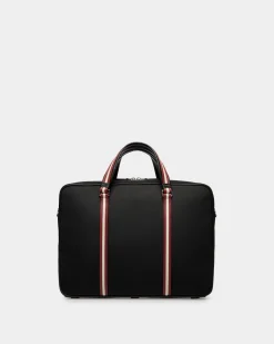 Code Aktentasche Aus Nylon in Schwarz