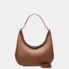Code Hobo-Tasche Aus Leder In Braun