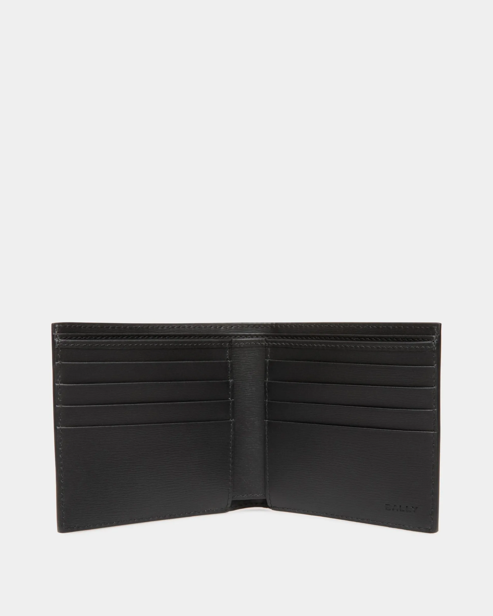 Crossing Zweiteilige Brieftasche Aus Leder In Schwarz
