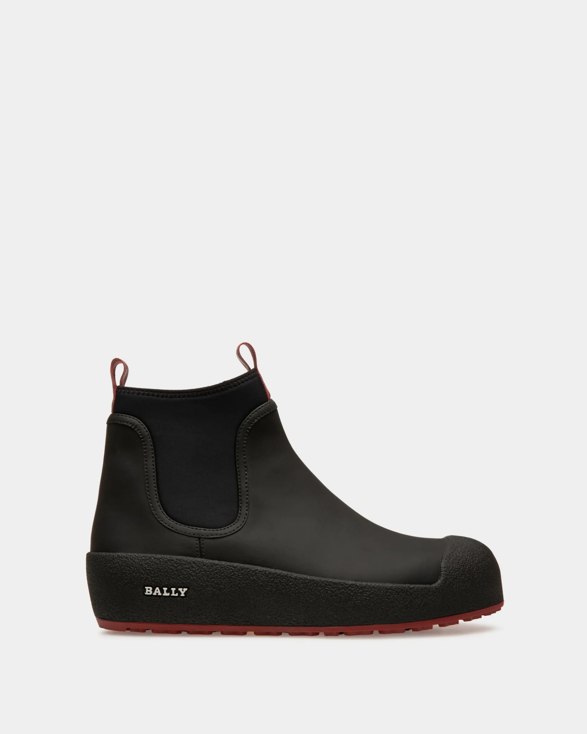 Cubrid Schneestiefel Aus Schwarzem Leder