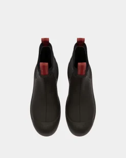 Cubrid Schneestiefel Aus Schwarzem Leder