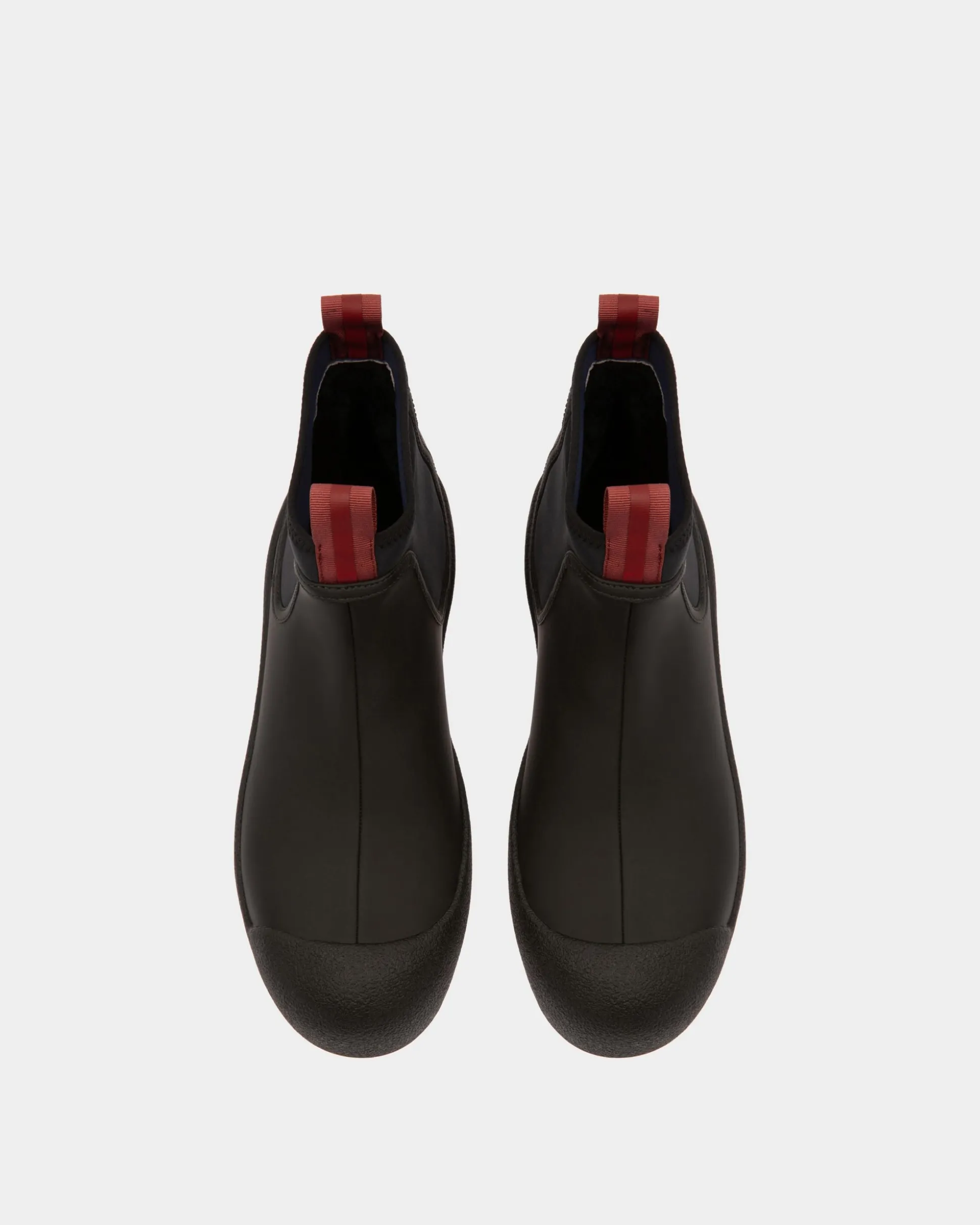 Cubrid Schneestiefel Aus Schwarzem Leder