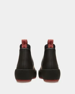 Cubrid Schneestiefel Aus Schwarzem Leder