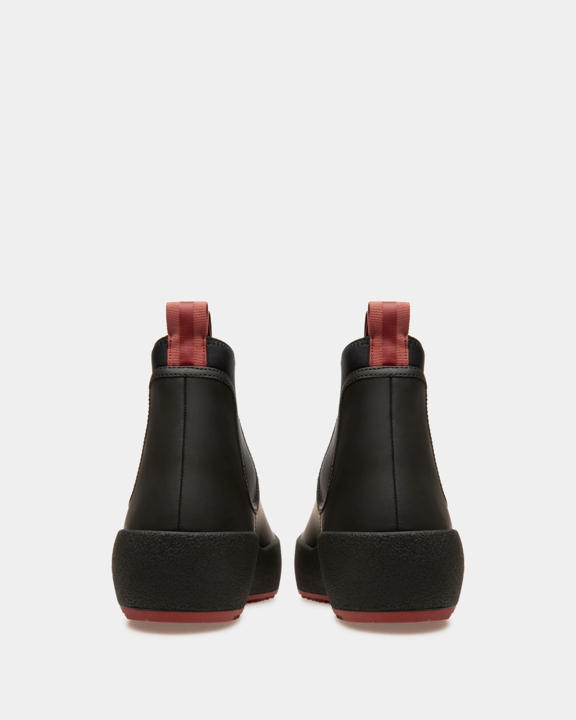 Cubrid Schneestiefel Aus Schwarzem Leder
