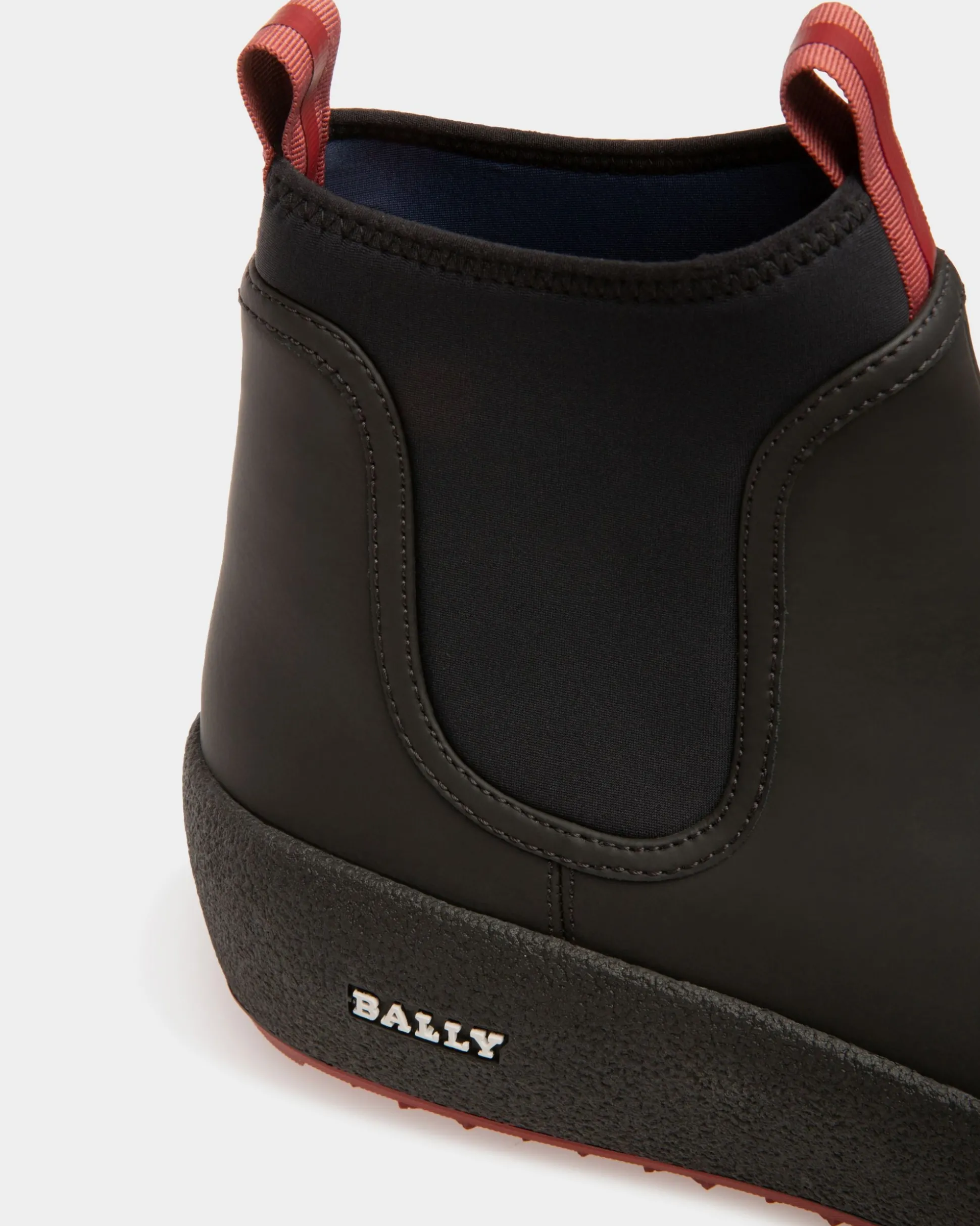 Cubrid Schneestiefel Aus Schwarzem Leder