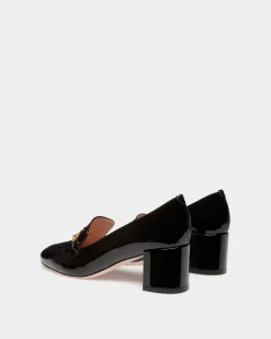 Daily Emblem Pumps Aus Schwarzem Lackleder
