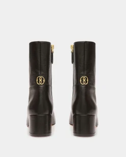 Daily Emblem Stiefelette Aus Leder In Schwarz