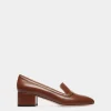 Deco Pump In Braunem Leder