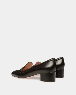 Deco Pumps Aus Leder In Schwarz