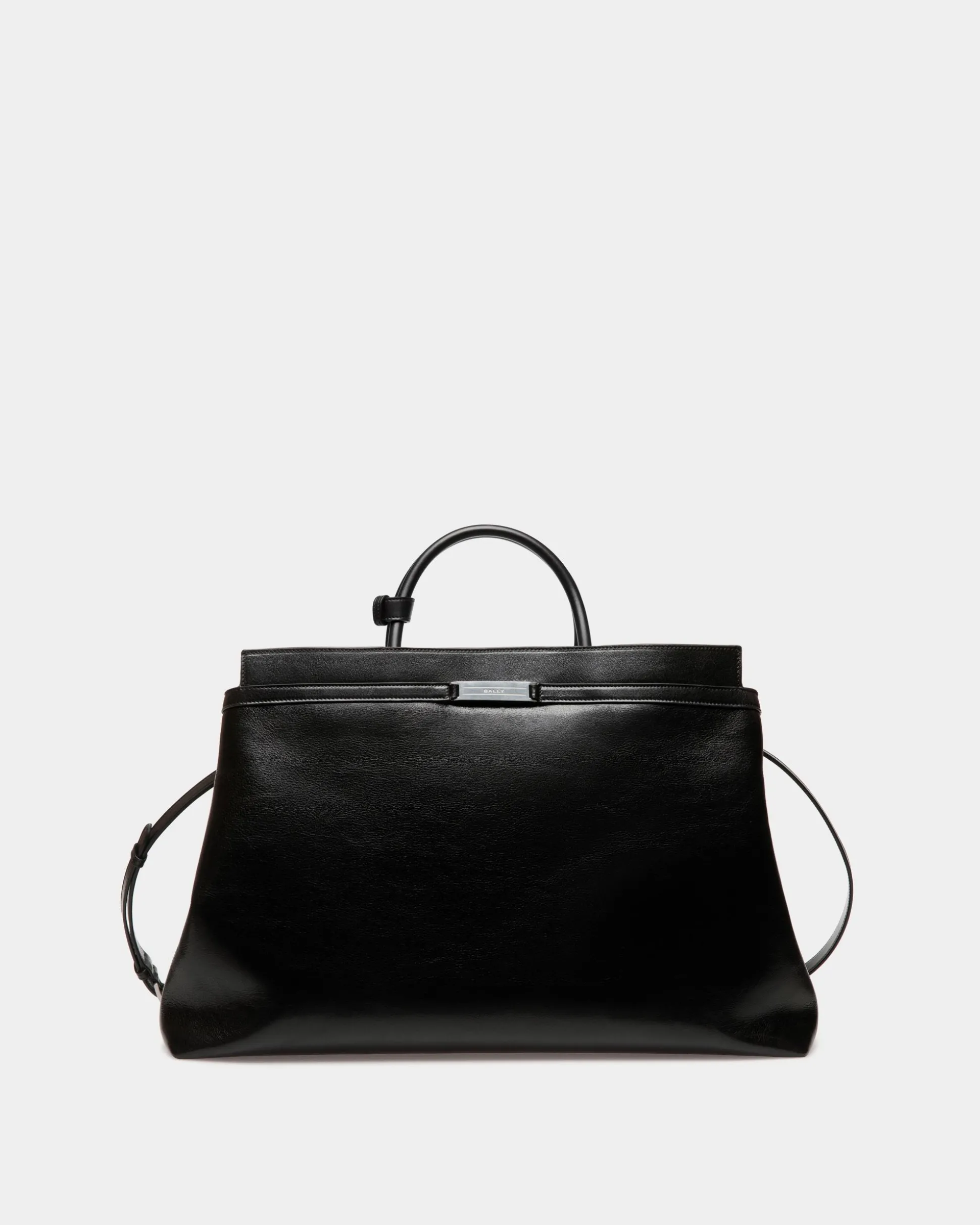 Deco Reisetasche Aus Leder In Schwarz