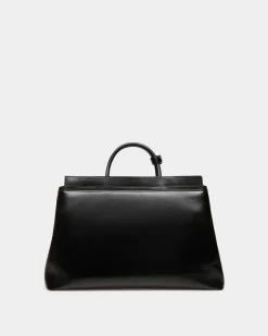 Deco Reisetasche Aus Leder In Schwarz