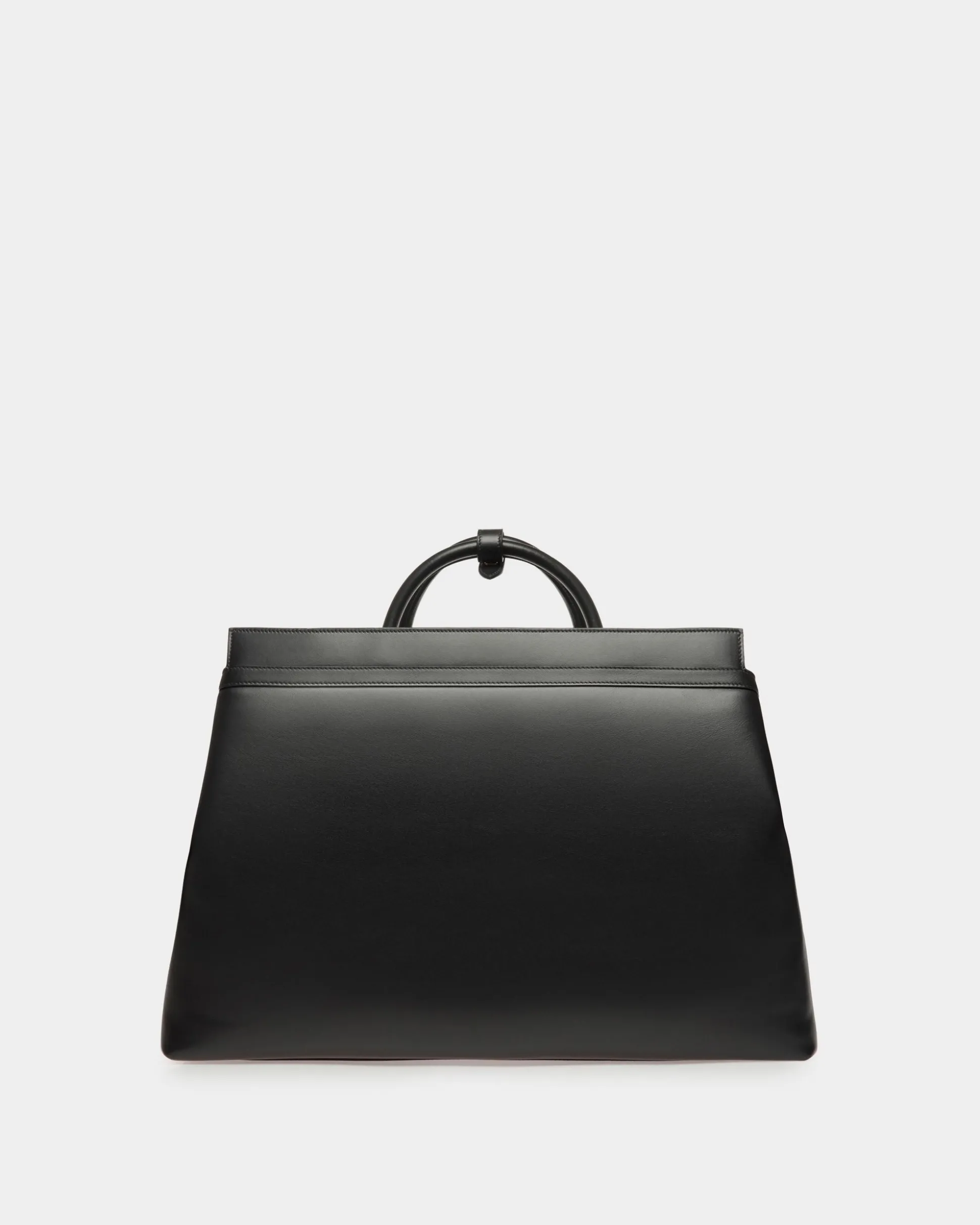 Deco Reisetasche Aus Leder In Schwarz