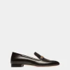Deco Slipper Aus Leder In Schwarz
