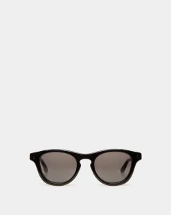 Dieter Sonnenbrille Aus Schwarzem Acetat