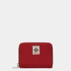 Easy Bally Brieftasche Aus Baumwollcanvas In Candy Red