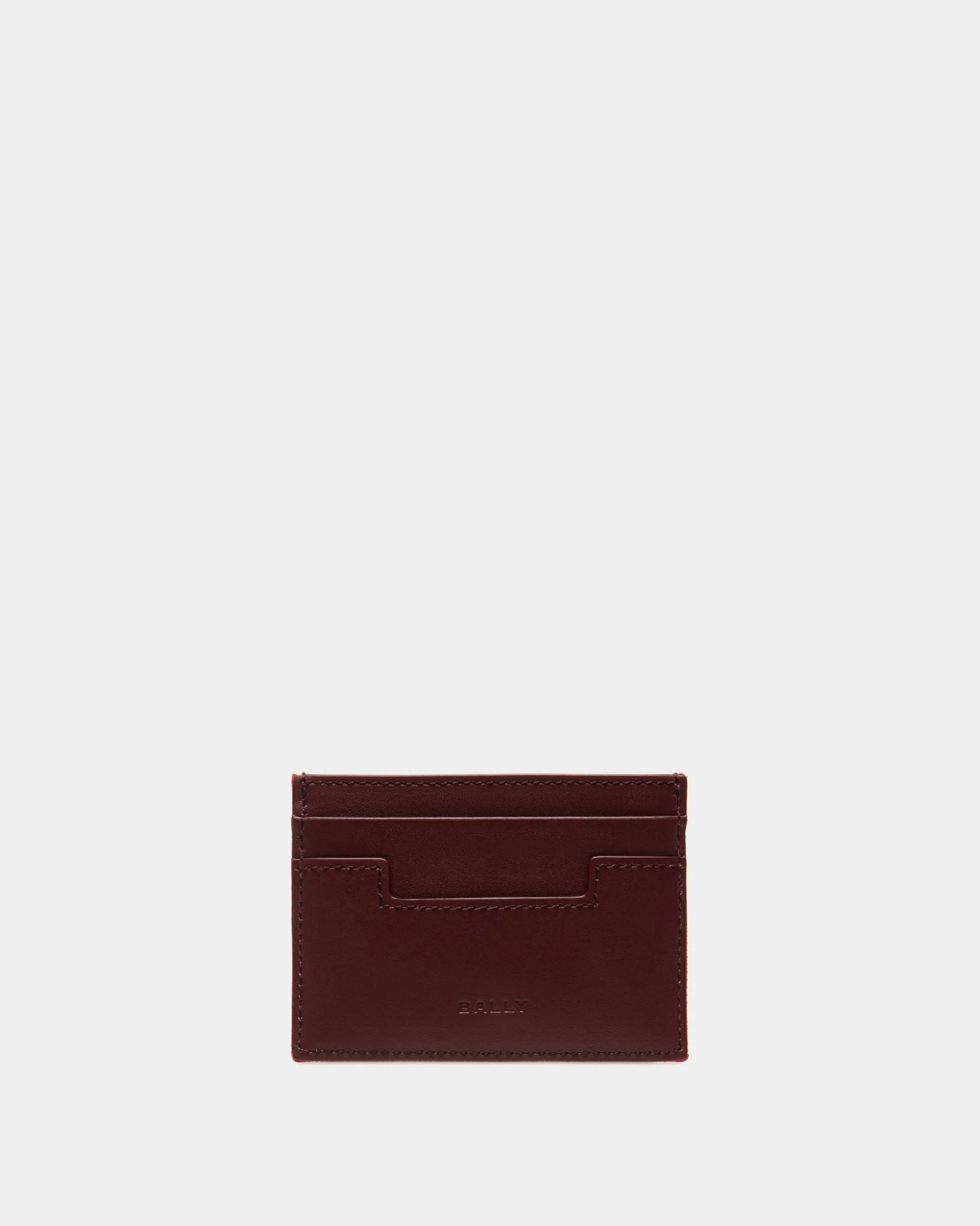 Easy Bally Kartenetui Aus Baumwollcanvas In Candy Red
