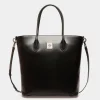 Easy Bally Tragetasche Aus Leder In Schwarz