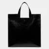 Easy Bally Tragetasche Aus Leder In Schwarz