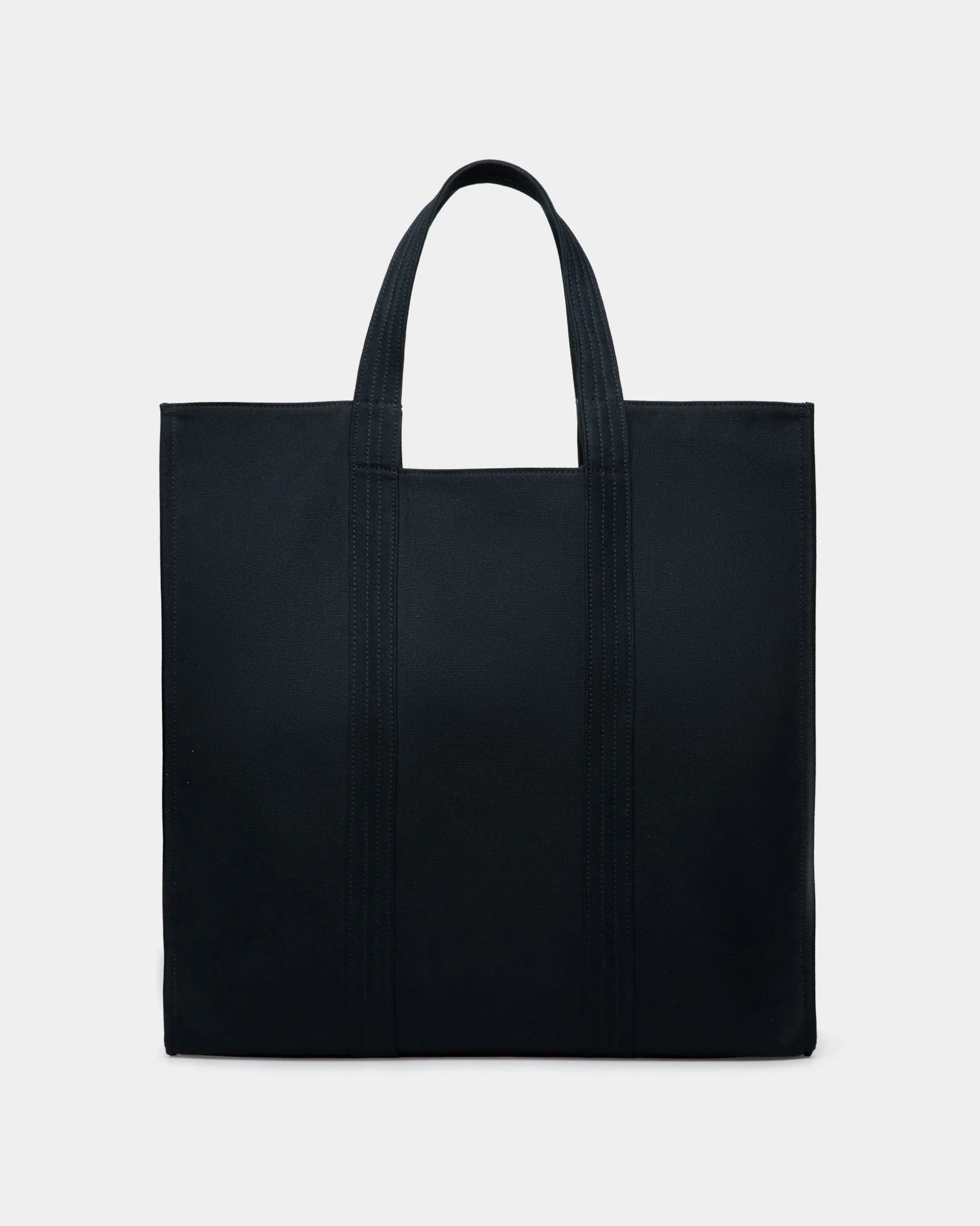 Easy Bally Tragetasche Aus Baumwollcanvas In Navy Blue