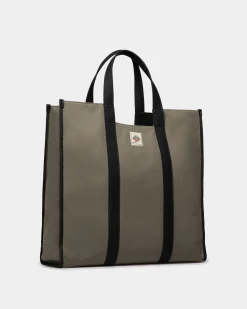 Easy Bally Tragetasche Aus Baumwollcanvas In Military Green