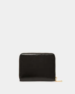 Easy Bally Zweiteilige Brieftasche Aus Leder In Schwarz