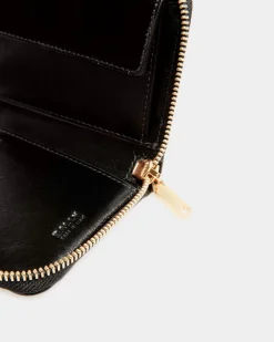 Easy Bally Zweiteilige Brieftasche Aus Leder In Schwarz