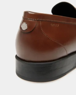 Egli Loafer Aus Braunem Leder